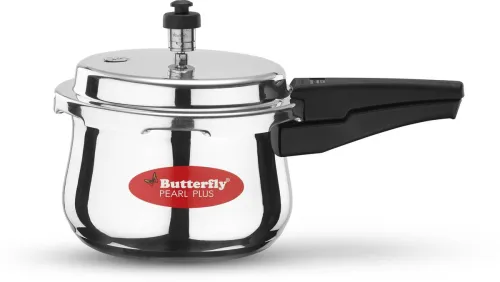 Image of Butterfly Pearl Plus 3 L Outer Lid Induction Bottom Pressure Cooker (Aluminium)
