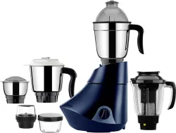 Butterfly Plus 750 W Juicer Mixer Grinder (Quick Commerce | 5 Jars | Ink Blue)