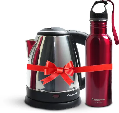 Image of Butterfly Rapid Kettle 1.5 Litre + Eco 750 Ml Water Bottle
