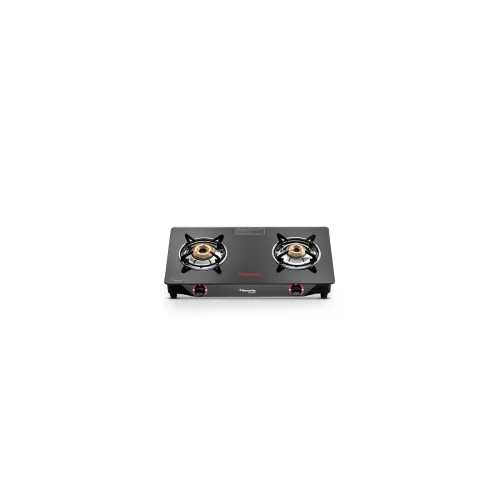 Image of Butterfly Smart 2 Burner Glass Top Gas Stove