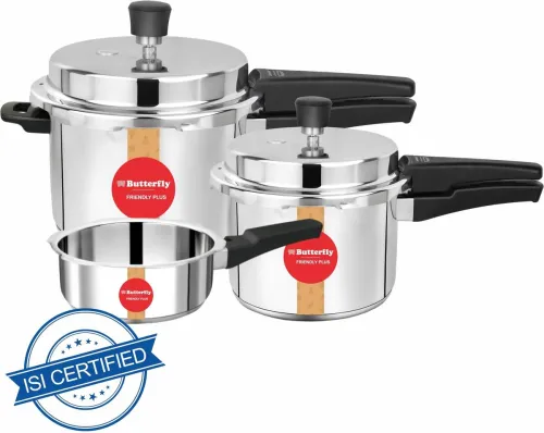 Image of Butterfly stainless steel 2 L, 3 L, 5 L Pressure Cooker  