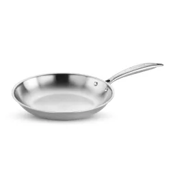 Butterfly Tez Triply Fry/Saute Pan | 24 cm | 1.5 Litre | Even Heat Distribution & Faster Cooking | Stay Cool Handle | for Curry, Deep Fry/Saute/Roast | 10 Year Warranty | Silver