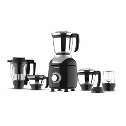 Butterfly ZieraChrome 750 Watt Mixer Grinder | 5 Jars | Uniform Grinding with Tornado Blade & Lid | Long Lasting Annealed SS Jars | Torx21 Motor| Juicer/Blender Jar | 5 Years Warranty