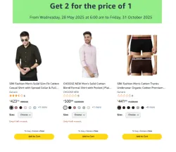 Buy 1 Get 1 Free : Add 2 item in Your Cart For Auto Discount
