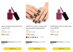 Buy Any 1 Nail Polish & Get 1 Nail Polish Free