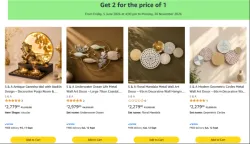 Amazon Offer : Buy 1 Get 1 Free on Home Decor