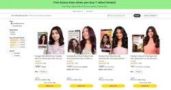 Buy 1 Hair Colour Get 1 Benefit Item