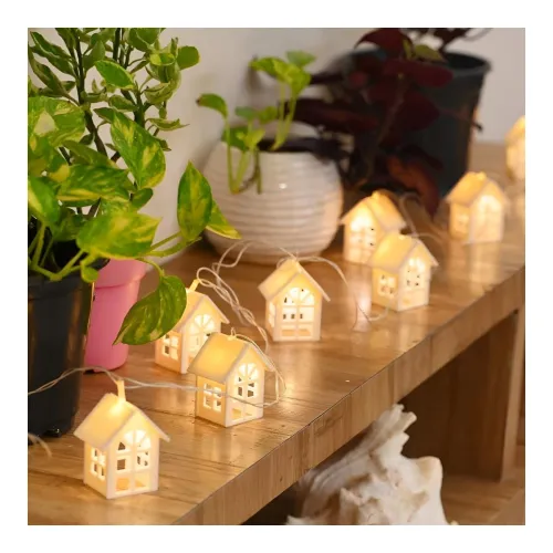 Image of BUZZKILL STYLE Mini Cabin LED String Lights – 14‑Piece 