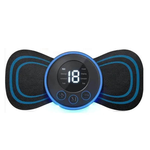 Image of BY BEST Mini Vibration Massager EMS Neck Massager Rechargeable Electric Massager Sticker Massager Cordless Massager EMS 