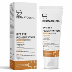 DERMATOUCH Bye Bye Pigmentation Face Wash | Niacinamide, Kojic Acid & Glutathione | For Tan and Anti-Pigmentation 