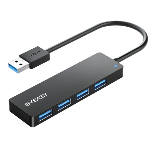 Image of BYEASY 4-Port USB 3.0 Ultra Slim Hub