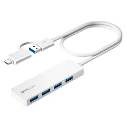 BYEASY USB-C to USB 3.0 Hub 4-Port