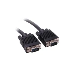 C&E CNE63141 Standard 15-Pin VGA Male to VGA Male Cable, 6-Feet,