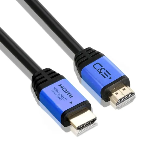 Image of C&E 15ft High-Speed 4K HDMI Cable with Ethernet (2 Pack)