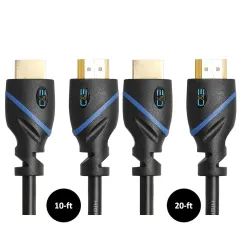 C & E Gold Plated 4K HDMI to HDMI Cable