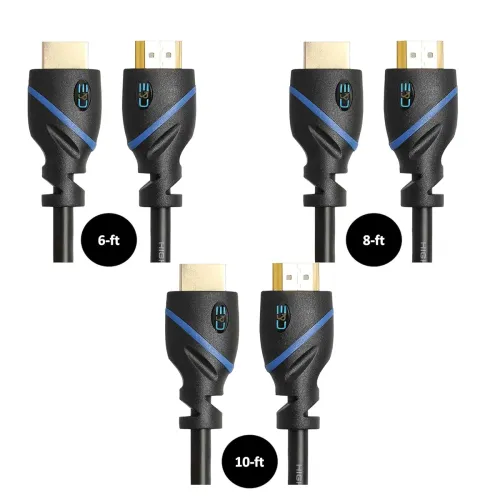 Image of C & E Gold Plated 4K HDMI to HDMI Cable