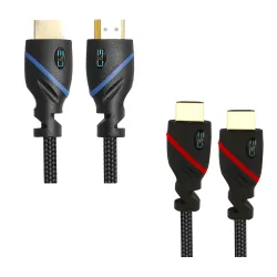 C & E Gold-Plated MESH High-Speed HDMI Cable 