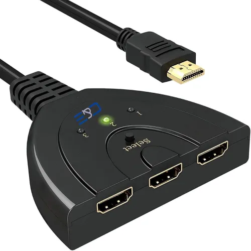 Image of C&E HDMI 3-in-1 Auto Switch Cable