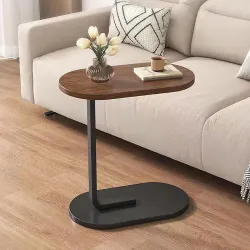 C-Shaped Side Table 