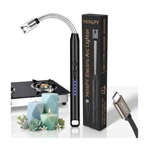 Image of C-Type Rechargeable Electric Kitchen Gas Lighter