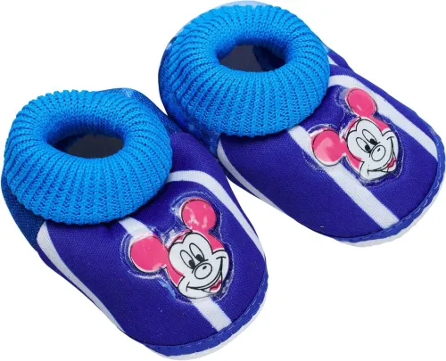 Image of C3 Soft Baby Booties (12 cm, Blue)