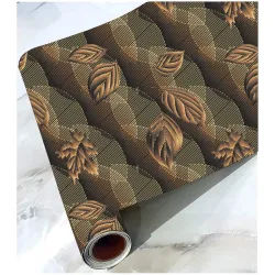 CABANA HOMES Wall Stickers DIY Decal Leaves Wallpaper for Wall (45 x 125 cm, 2 Rolls) (12 sq. ft) Decorative Self Adhesi