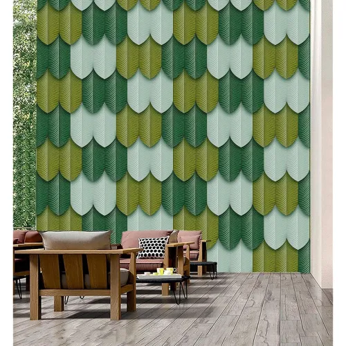 Image of CABANA HOMES PVC Self-Adhesive Wallpaper