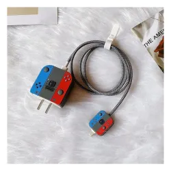 Cable Protector for Apple iPhone Charger 3D Cute Cartoon Case Adaptor Cover