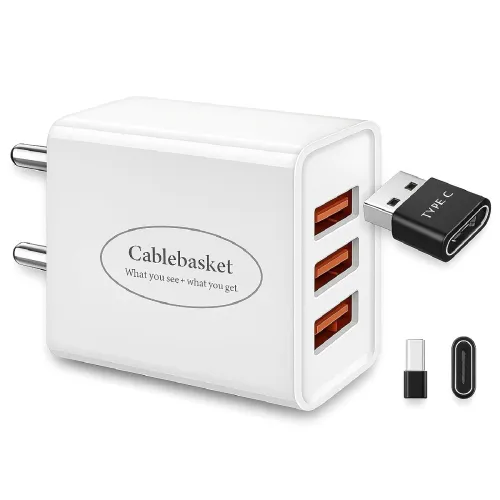 Image of CableBasket Mobile Charger Adapter USB to Type C