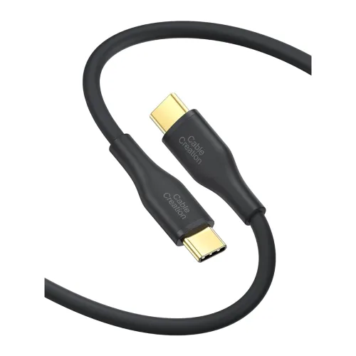 Image of CableCreation USB-C to USB-C Cable (60W, 6FT, Silicone, Fast Charging)