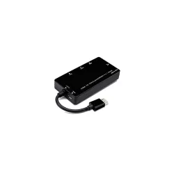 CableDeconn 4-in-1 Mini DisplayPort to HDMI/DVI/VGA Adapter