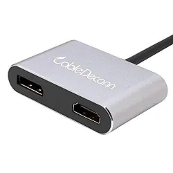 Cabledeconn F0308 2-in-1 USB-C to 4K HDMI