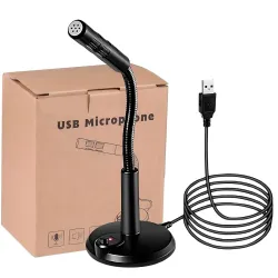 Cables Kart Noise Cancelling USB Microphone for Windows and Mac