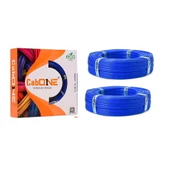 CabONE 0.75 SQ.MM FR PVC Insulated Copper Electrical Wire, 90 Meter pack 2