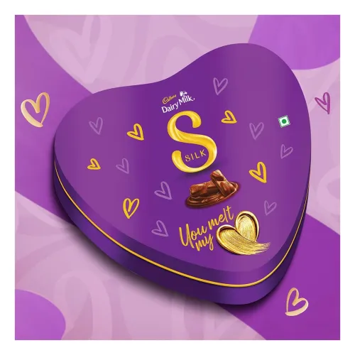 Image of Cadbury Dairy Milk Silk Heart 