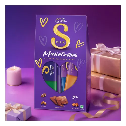 Image of Cadbury Dairy Milk Silk Miniatures Gift Pack, 240g