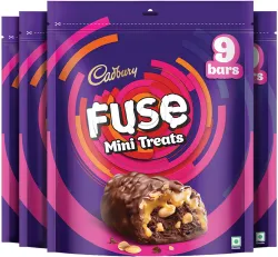 Cadbury Fuse peanut caramel chocolate bites