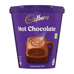 Cadbury Hot Chocolate Drink Powder Mix, 200 gm