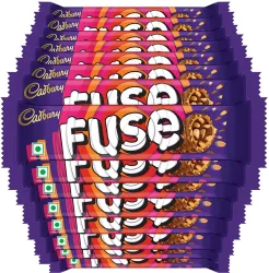 Cadbury Fuse Peanut & Caramel filled Chocolate Bar Gift Pack (15 x 43 g)