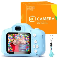 CADDLE & TOES Kids Digital Camera 40MP – Camy Blue