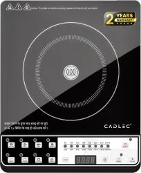 Cadlec 2000 W Induction Cooktop Push Button 