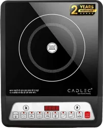Cadlec 2000 W Induction Cooktop Push Button (Black, CookMate)