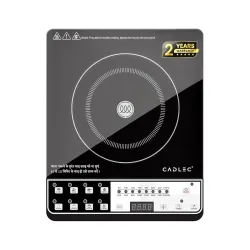 Cadlec CookEase 2000W Induction Cooktop | 8 Cooking Modes, Auto Shut-Off, Over-Heat Protection, LED Display