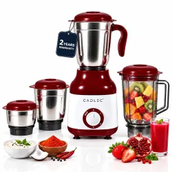 Cadlec MixCraft 4 Jar 750 Watt Mixer Grinder | High-Power Juicer