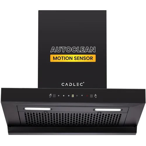 Image of Cadlec PeakFlow 60cm 1400m³/hr Filterless Auto Clean Chimney Touch Gesture