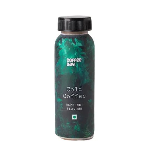 Image of Cafe Coffee Day Cold Coffee (Pack of 4, Hazelnut Flavour)