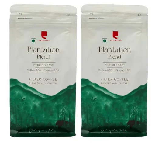 Image of Cafe Coffee Day | Filter | Ground | Best Coffee | Morning | Choco | Freshly grounded | Chickmangalur | (400gm, 80% Coffe