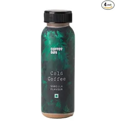 Cafe Coffee Day Classic Cold Coffee - Vanila Flavour (100ml) - Pack of 4