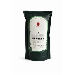 Cafe Coffee Day - Refresh 200 Gms | Filter 60% Coffee & 40% Chicory, Medium To Dark Roast | South Indian Filter | Freshl