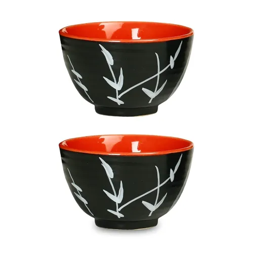 Image of Caffeine Ceramic Dessert Bowls (150ml, 2 Pc)